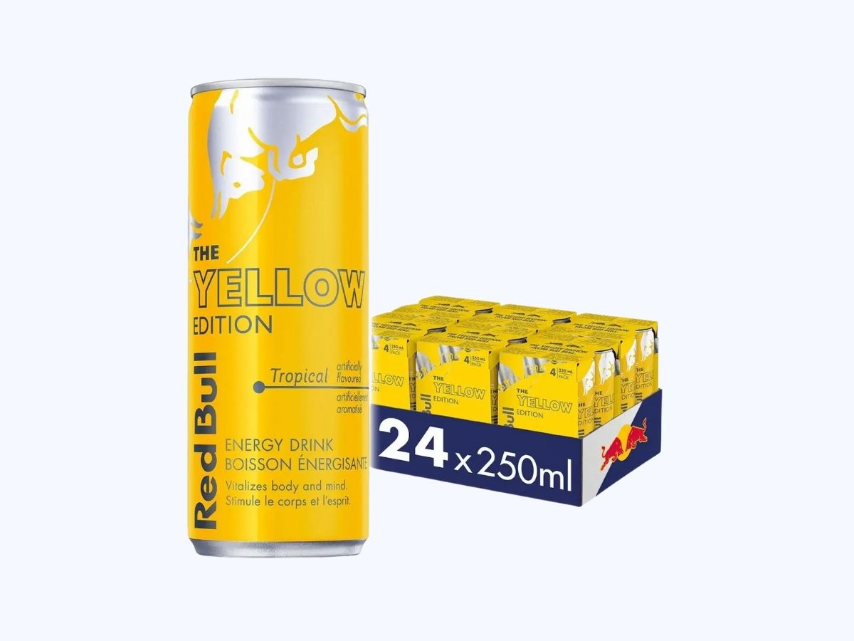 RED BULL YELLOW TROPICAL EDITION 250ML/ 24CT